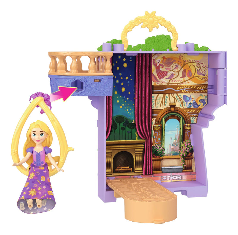 Disney Princess Rapunzel Stacking Castle, showing reverse