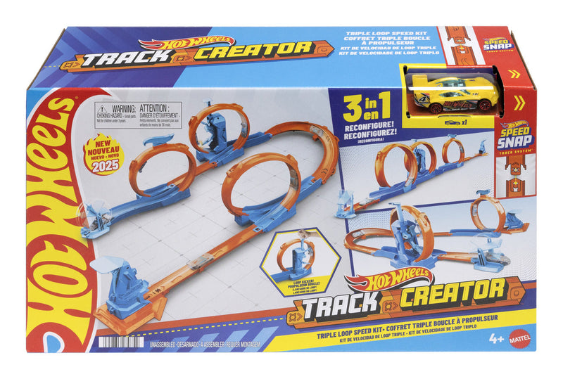 Hot Wheels Track Creator Triple Loop Frenzy Kit, additional view