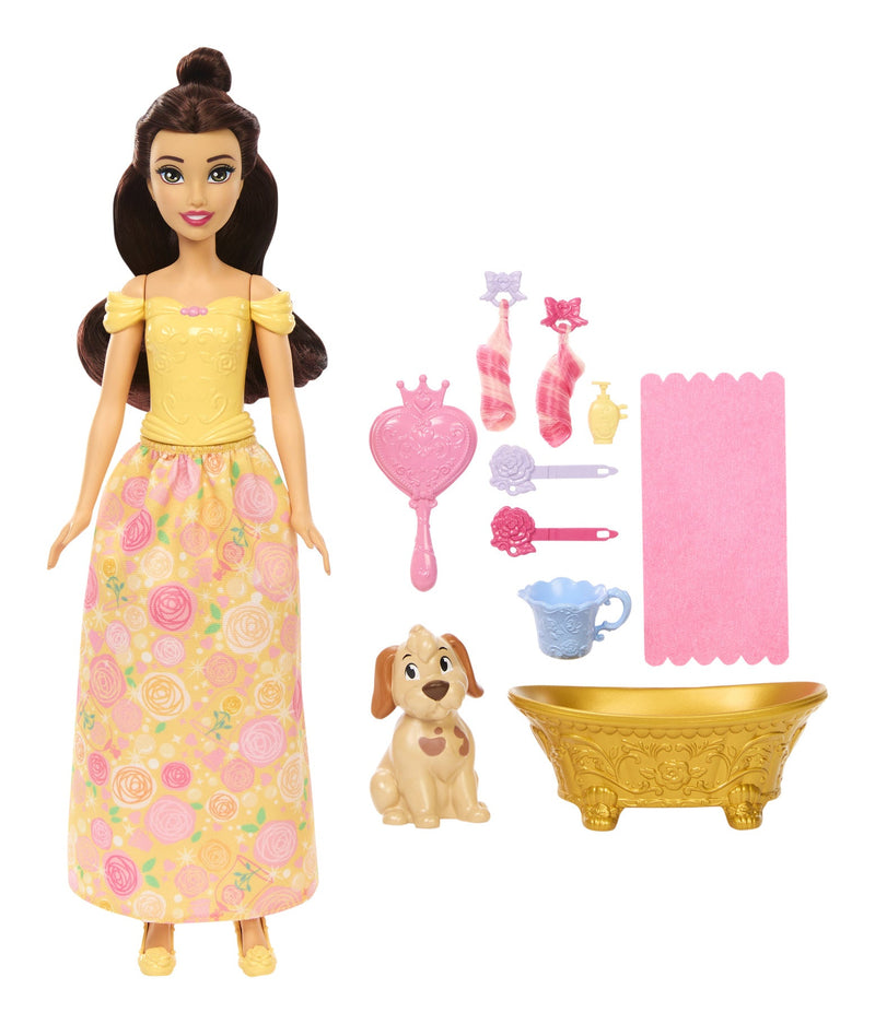 Disney Princess Animal Capsule Belle & Animal, in display