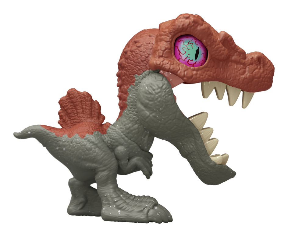 Jurassic World T. rex Velociraptor and Ankylosaurus Assorted 3" Scale Mighty Little Biters (3-Pack)