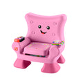 Fisher Price Laugh & Learn Pink Chair, showing reverse