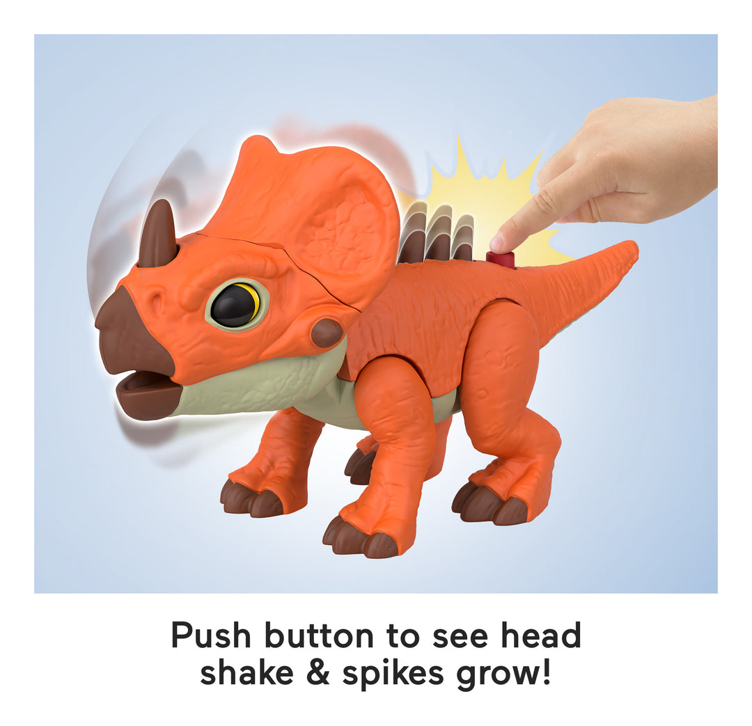 Imaginext Jurassic World Rebirth Assorted Dino Feature Figure with Push Button