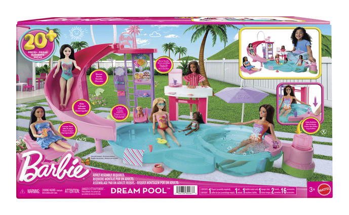 Barbie Dream Pool, in display