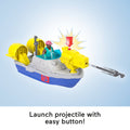 Imaginext Jurassic World 4 Lead Mosasaurus, rear view