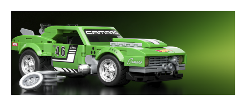 Hot Wheels Speed Custom 68 Camero, in display