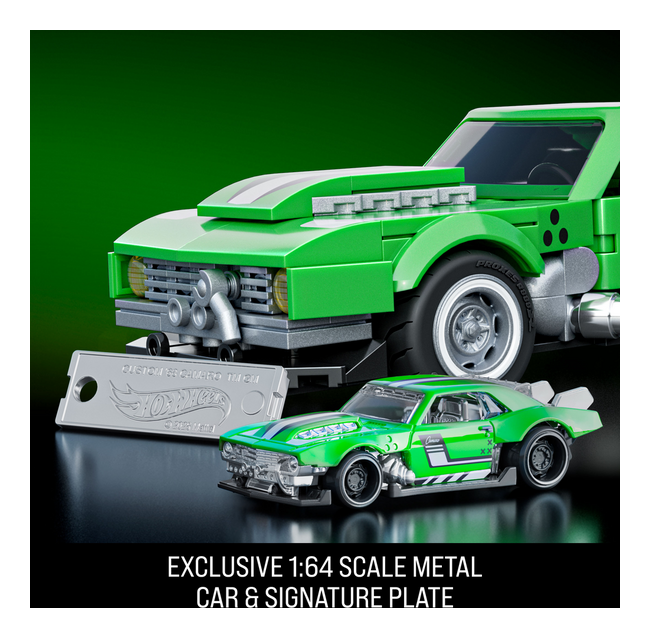 Hot Wheels Speed Custom 68 Camero, additional view