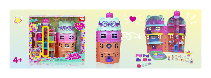 Polly Pocket Large Compact House, additional view