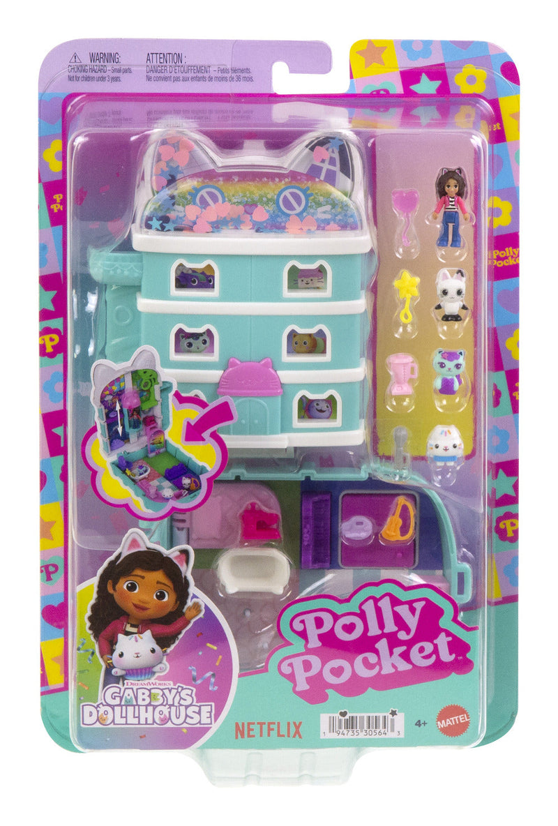 Polly Pocket Collector Gabbys Dollhouse Compact, in display