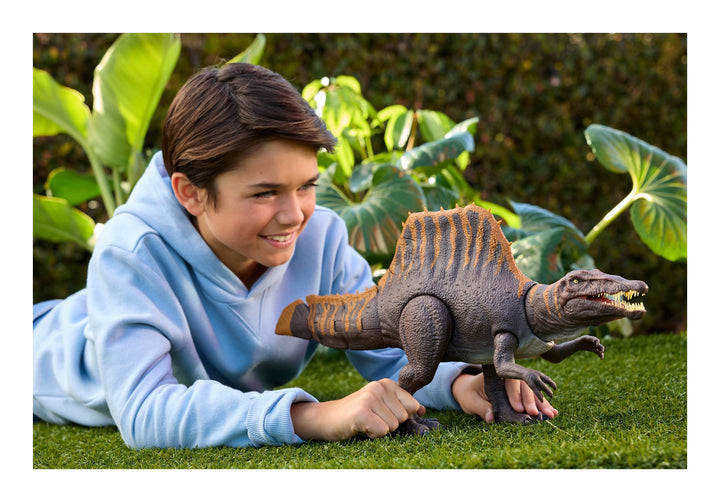 Jurassic World Rebirth Spinosaurus Action Feature Figure with Wild Roar