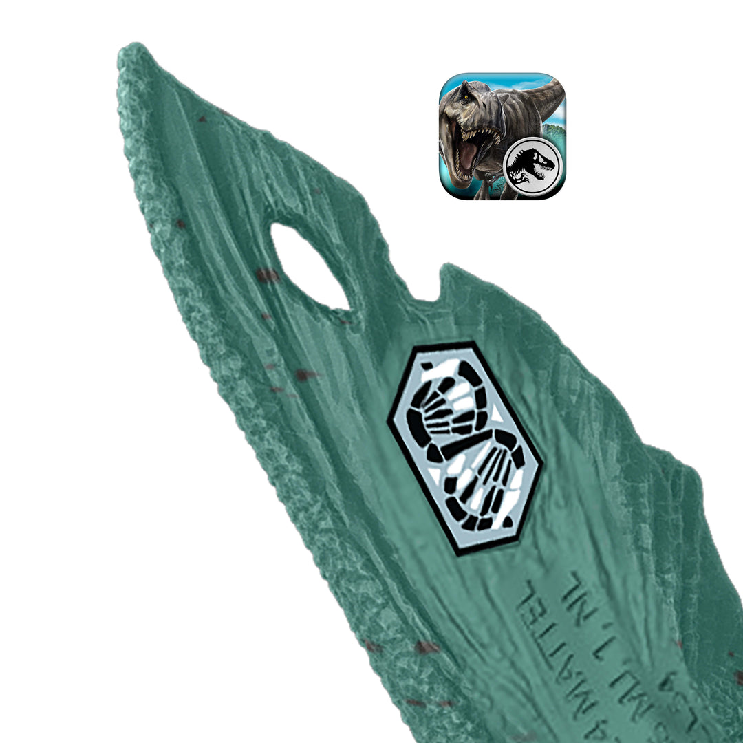 Jurassic World Saga Movable Dinosaur Assorted 7" Scale Collectible Figure With Wild Roar Frenzy Pack