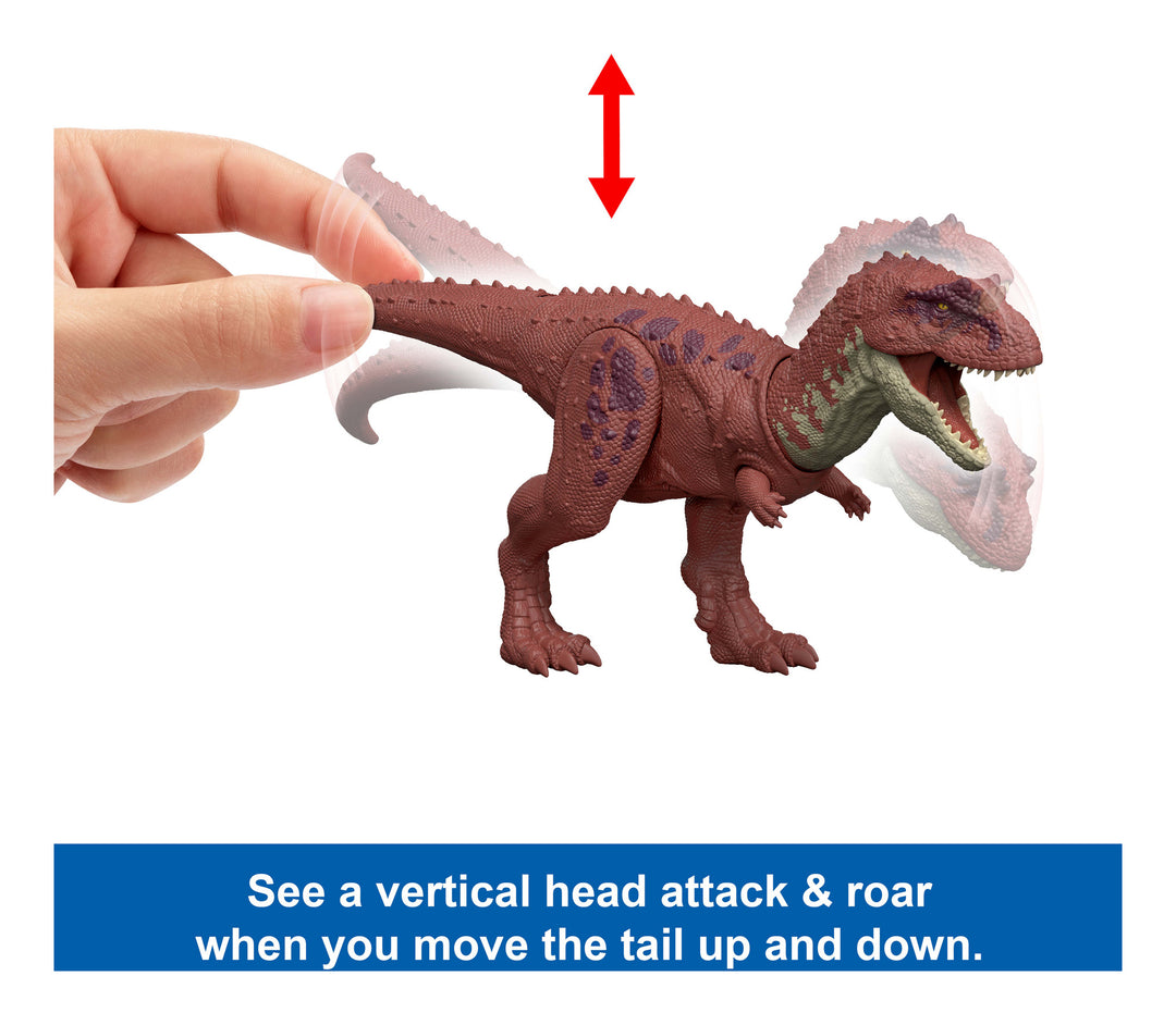 Jurassic World Saga Aucasaurus 13" Scale Action Figure with Wild Roar
