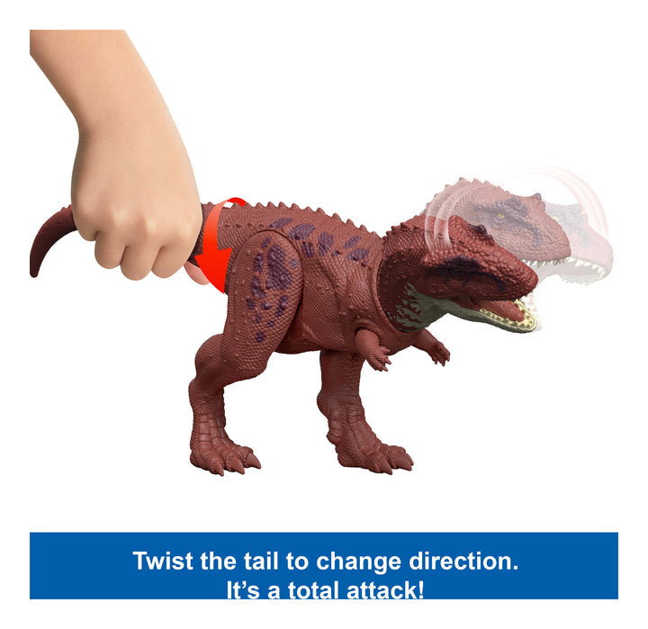 Jurassic World Saga Aucasaurus 13" Scale Action Figure with Wild Roar