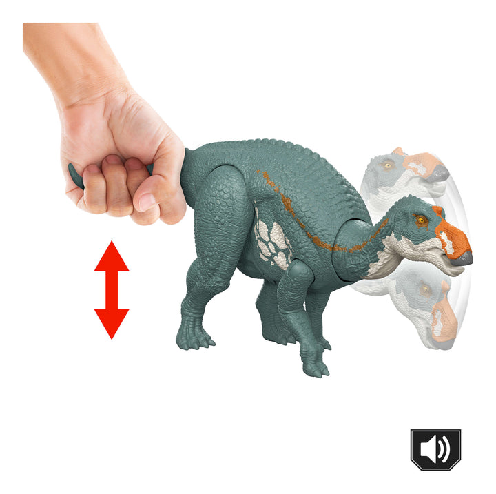 Jurassic World Saga Maiasaura 12.5" Scale Action Figure with Wild Roar