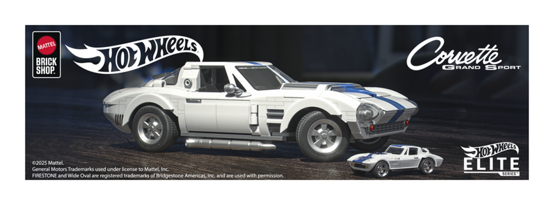 Hot Wheels Elite Corvette Grand Sport, in display
