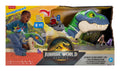 Imaginext Jurassic World 4 Chomp & Eat T-Rex, in display