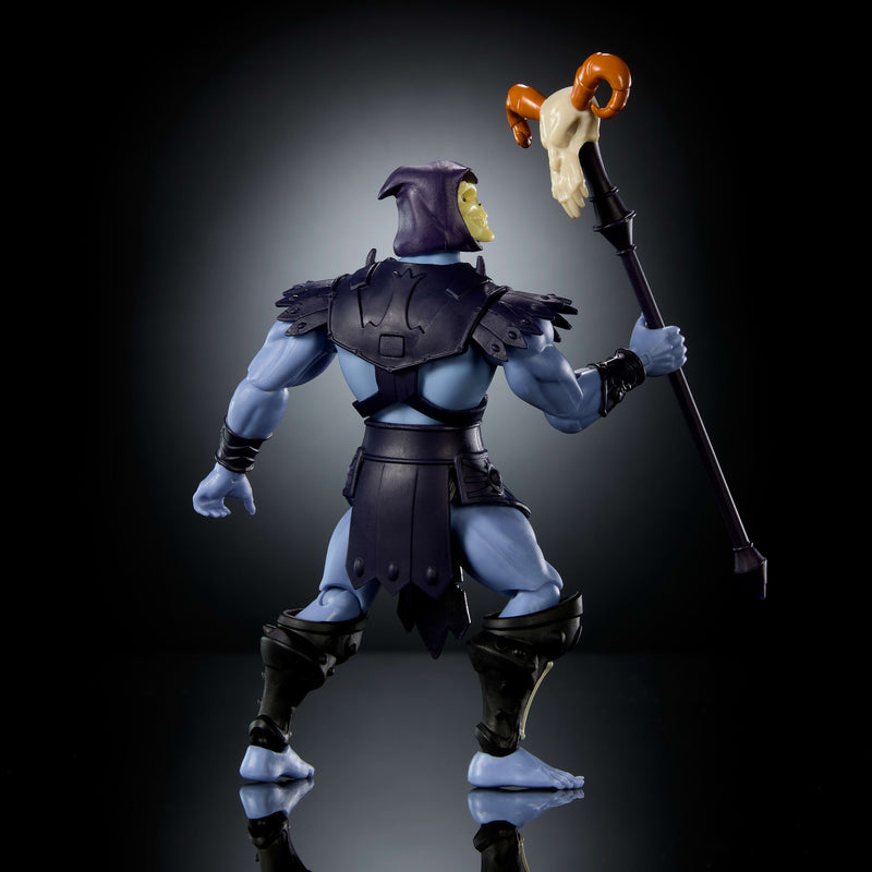 Masters of the Universe Origins Cartoon Collection Skeletor Action Figure close up detail