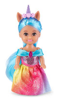 Sparkle Girlz 4.7" Unicorn Princess Cupcake Assortment - Image