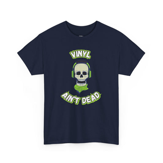 'Vinyl Ain't Dead' Headphones Men's T-Shirt collectible from Coda Records