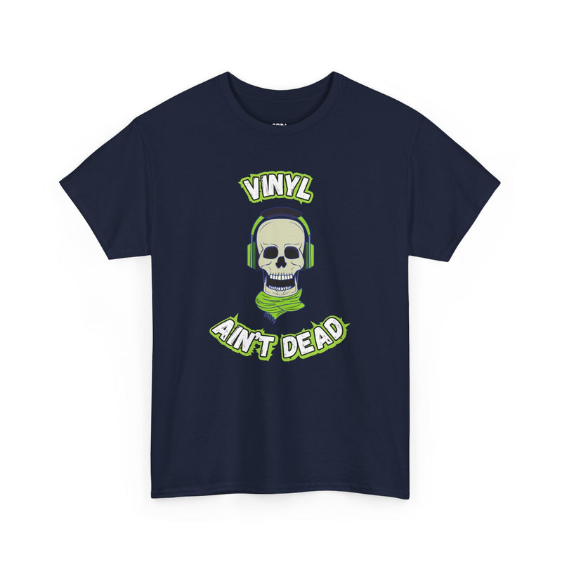 'Vinyl Ain't Dead' Headphones Men's T-Shirt collectible from Coda Records