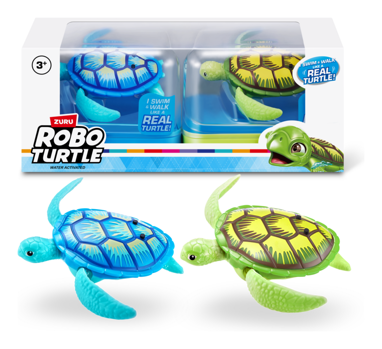 Robo Alive Water Activated S1 Swimming Turtle - Image