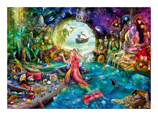 Mermaids Treasure 1000 Piece Jigsaw Puzzle