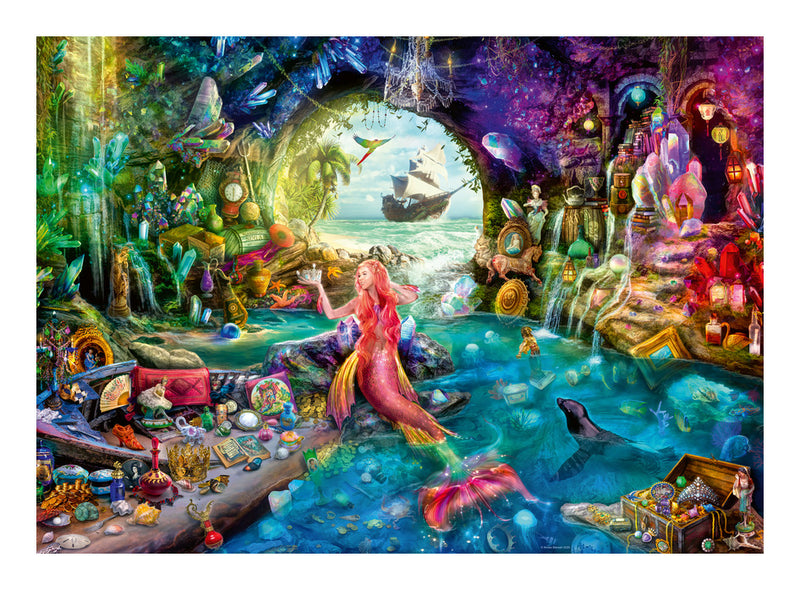 Mermaids Treasure 1000 Piece Jigsaw Puzzle