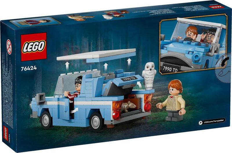 Lego Harry Potter 76424 Flying Ford Anglia Playset for Ages 7 and Up, size reference