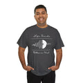 'Life Sounds Better on Vinyl' Men's T-Shirt, rear view