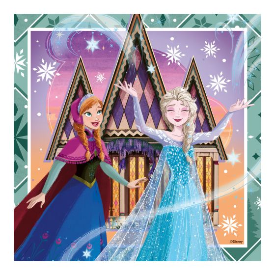 Disney Frozen 3x49 Piece Jigsaw Puzzle