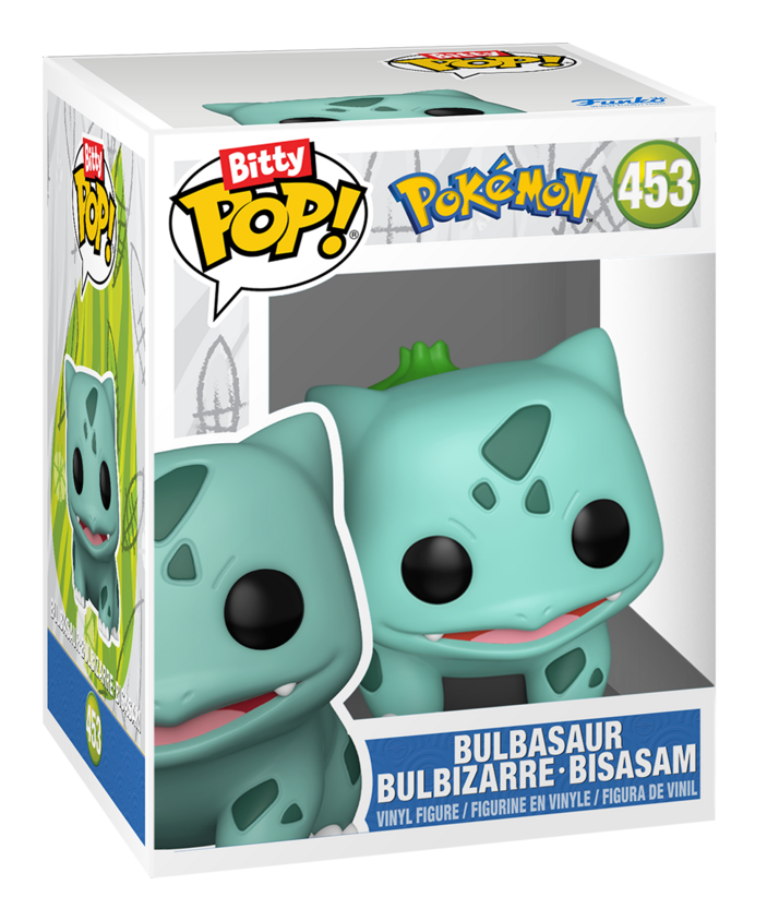 Bitty Pop! - Pokemon - Bulbasaur 4 Pack - Image
