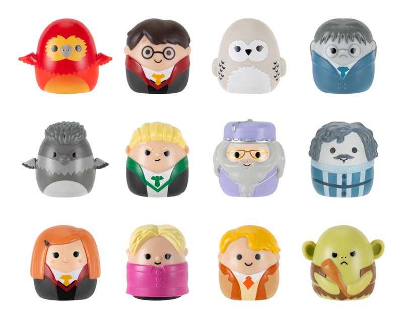 Squish-a-longs Harry Potter 12 Figure Pack Style 1 Wave 1 - Image