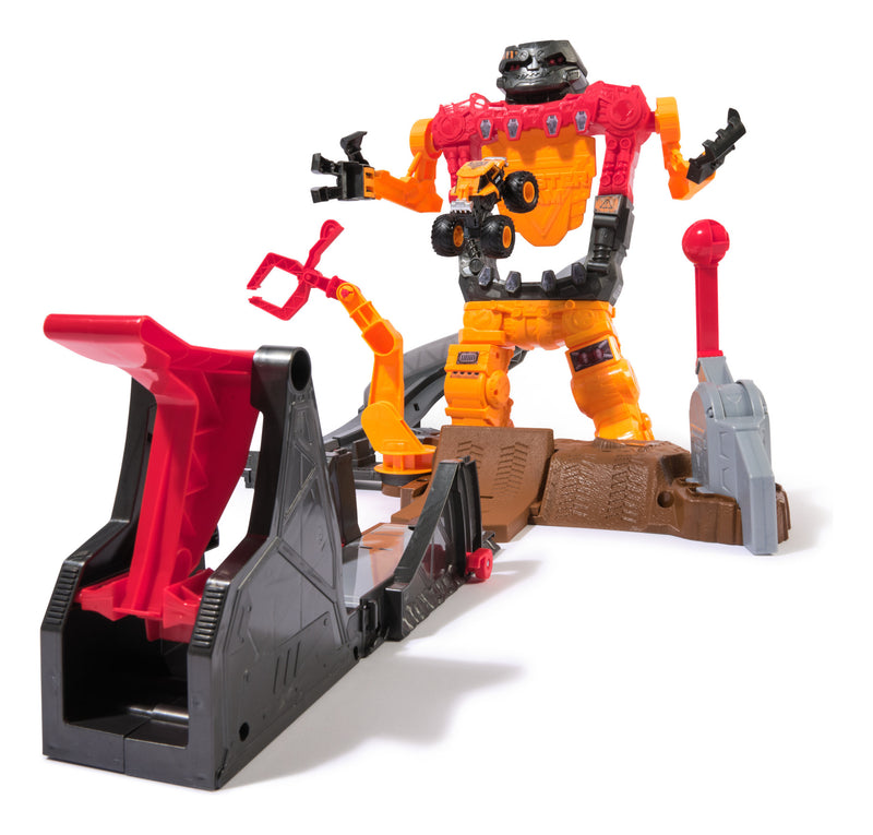 Monster Jam 1:64 Smash & Bash Playset