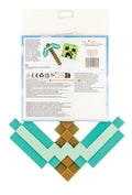 Minecraft Pickaxe & Mask Set, close-up detail
