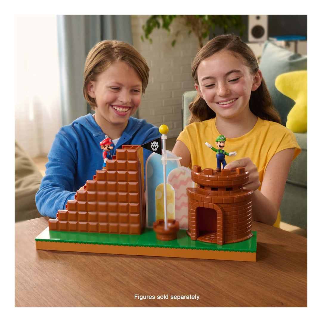 Nintendo Super Mario 2.5" Scale Level End Playset