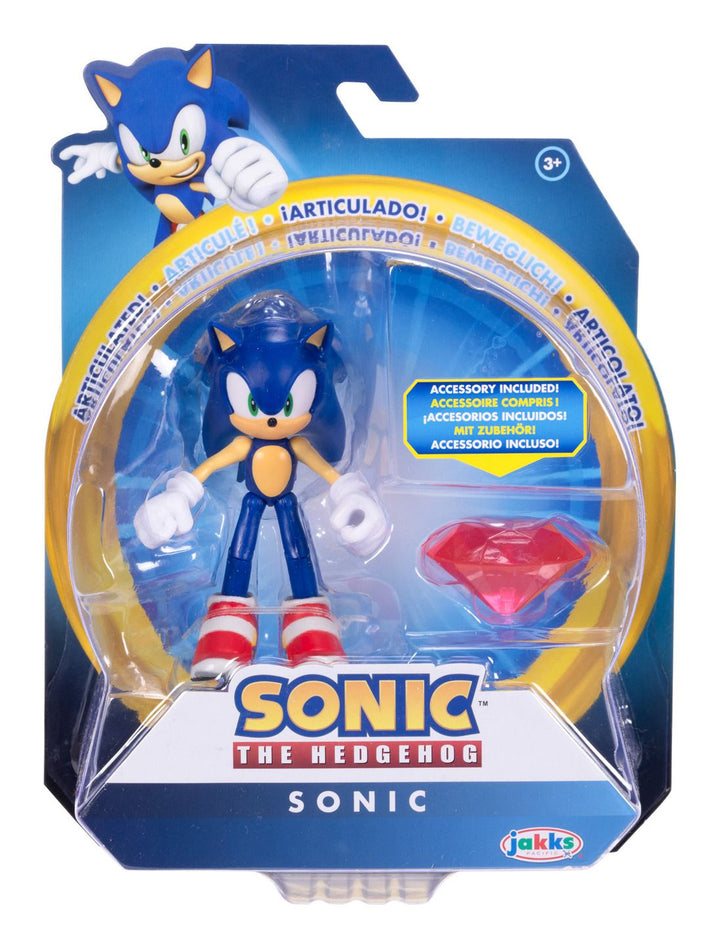 Sonic the Hedgehog Sonic 4in Articulated Figures with accy Wave 20