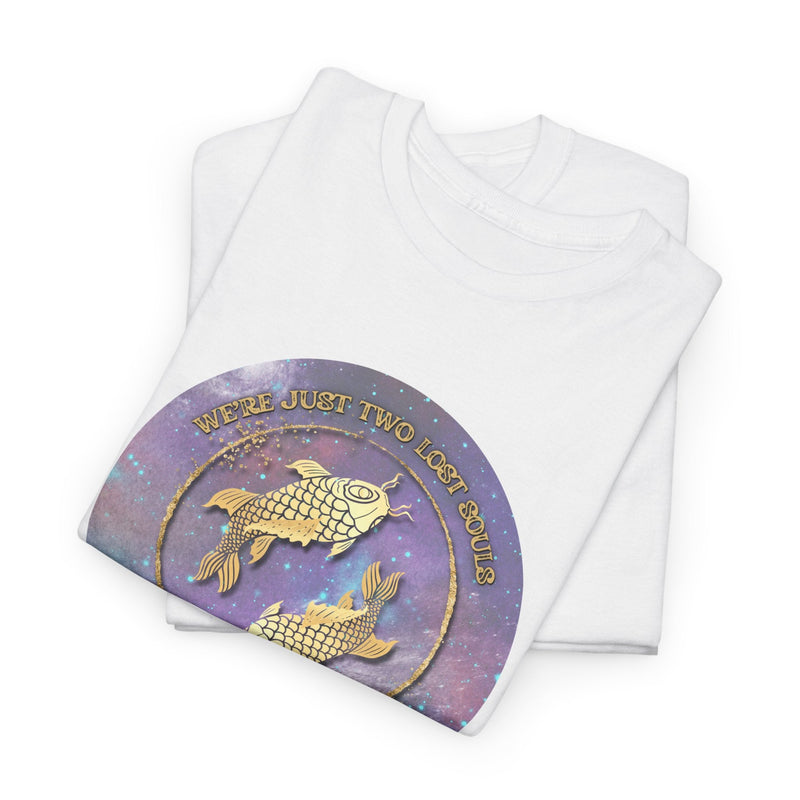'Lost Souls' Celestial Fish Lyric T-Shirt, alternate view