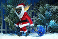 Gremlins Santa Stripe And Gizmo 7" Scale Action Figures, side angle