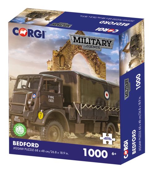 Corgi Bedford 1000 Piece Jigsaw Puzzle