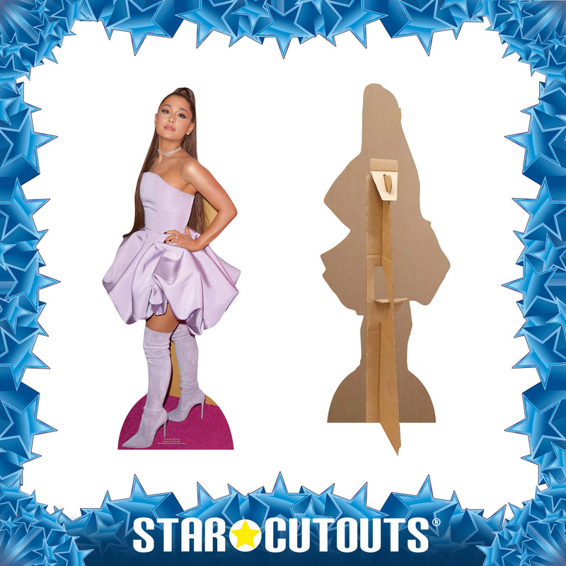 Ariana Grande (Star Mini) Height 90cm Small Cardboard Cut Out, side angle