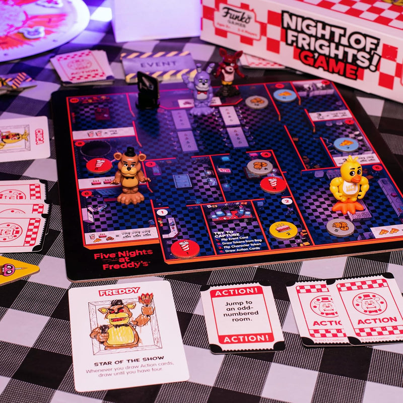 Five Nights at Freddy's - Night of Frights Game, rear view