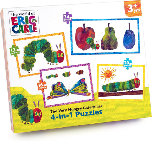 The Very Hungry Caterpillar 4-in-1 Puzzle Set