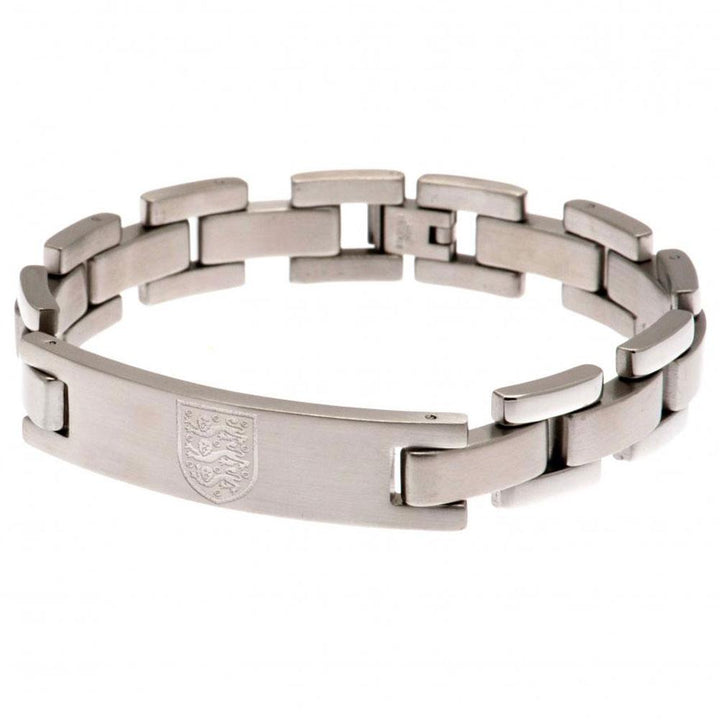 Official England Team Stainless Steel Link Bracelet
