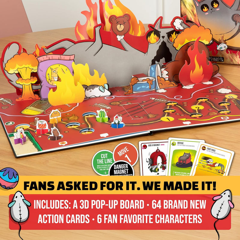 Exploding Kittens: The Board Game, alternate view