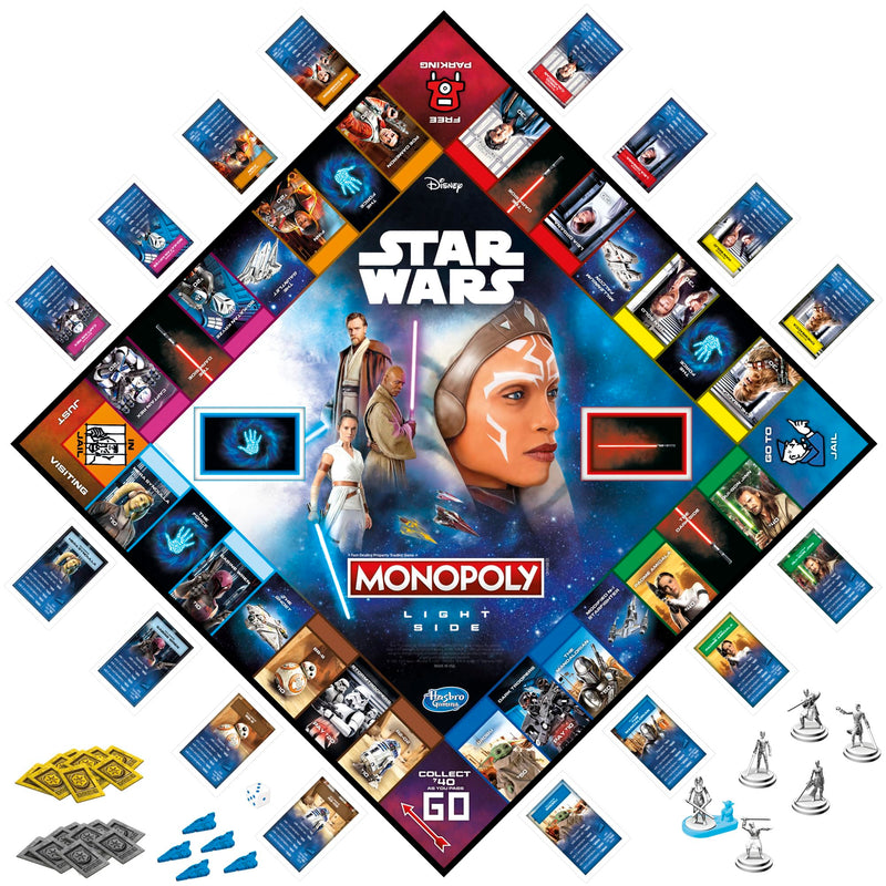 Hasbro Monopoly Star Wars Board Game Light Side Edition Engl (image 8 of 10)