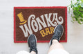 Willy Wonka Wonka Bar Design Doormat alternate view