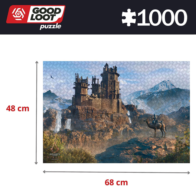 The Witcher Griffin Fight Premium Puzzle 1000 Pieces, in display