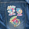 Sonic The Hedgehog Set Of 4 Pins design detail