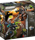 Playmobil 70624 Dino Rise T-rex Battle Of The Giants Playset