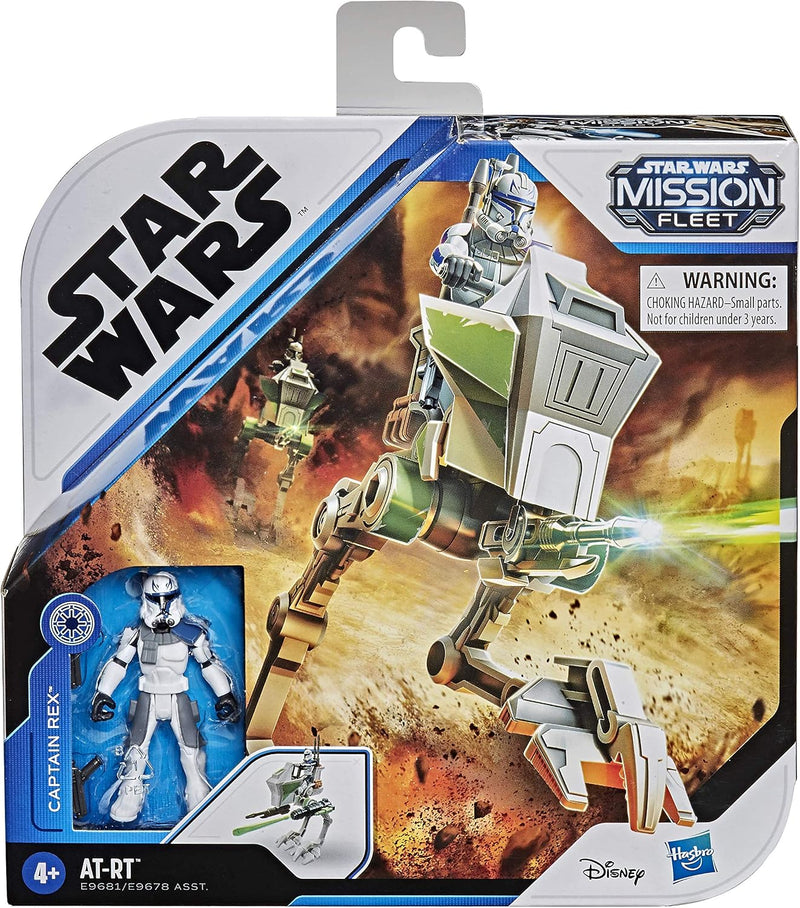 Captain Rex Star Wars Mission Fleet Expedition Class Action Figure and AT-RT Vehicle