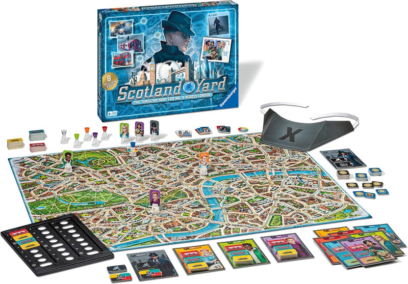 Ravensburger Scotland Yard, rear view